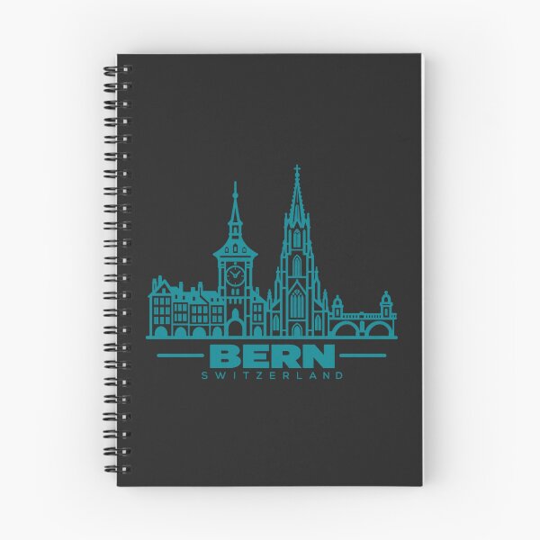 Artikelvorschau, Bern, Schweiz – Wahrzeichen-Poster (Linienzeichnung) entworfen und verkauft von CMYKStudio.