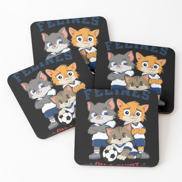 Item preview, Feline Soccer Stars designed and sold by KENNETHPAGANJON.
