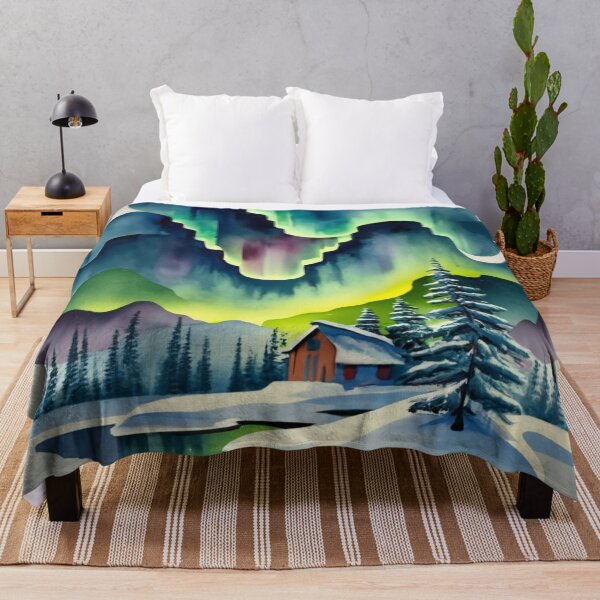 Item preview, Northern Lights in Arctic Landscape designed and sold by Gustavo Navarro.