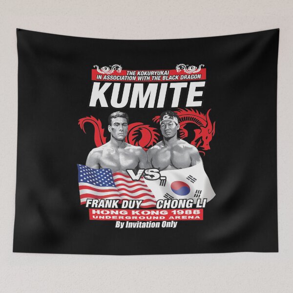 Item preview, Frank Dux Chong Li Kumite 1988 Hong Kong Usa Vs Korea designed and sold by KENNETHPAGANJON.