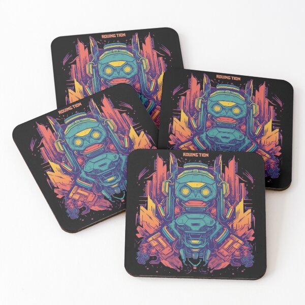 Item preview, Robot ROUINGTION - Futuristic Sci-Fi Design designed and sold by Alphakenon.
