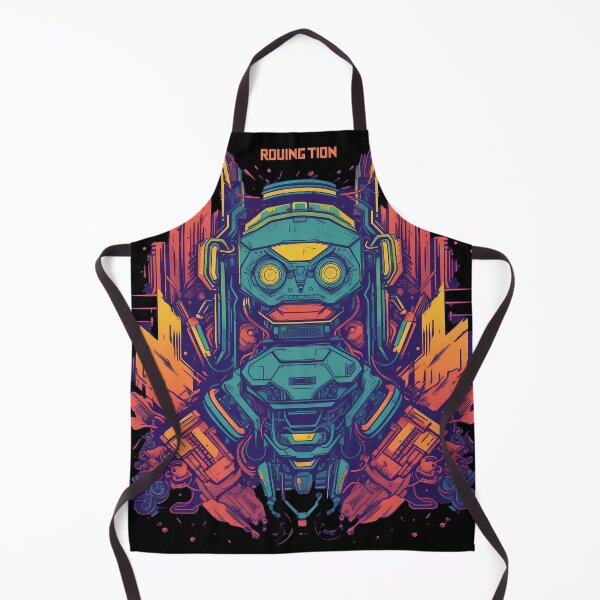 Item preview, Robot ROUINGTION - Futuristic Sci-Fi Design designed and sold by Alphakenon.