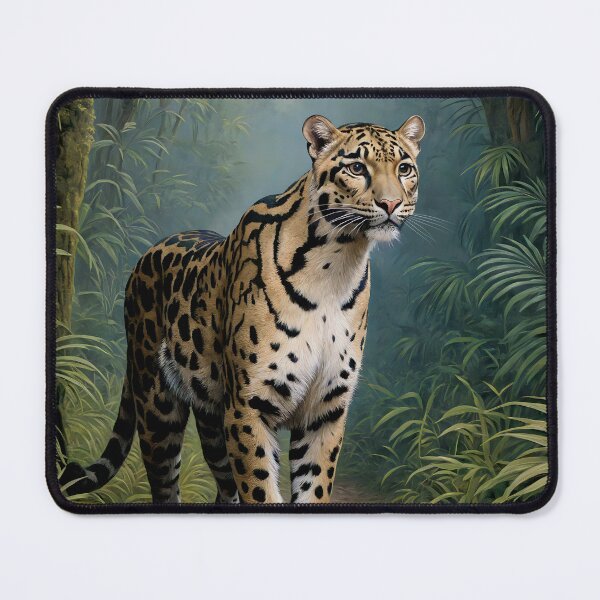 Item preview, FOCUSED ON THE TRAIL | Clouded Leopard designed and sold by TAMAJAD.
