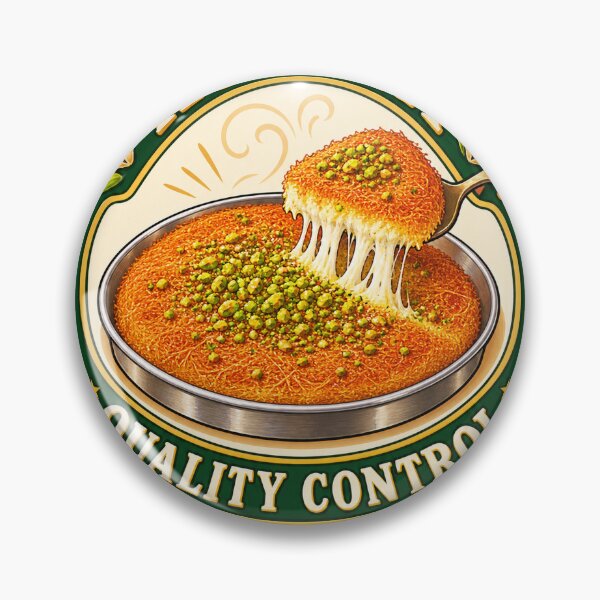 Item preview, Kunafa Quality Control Funny Arab Dessert Lover Gift designed and sold by ys96.