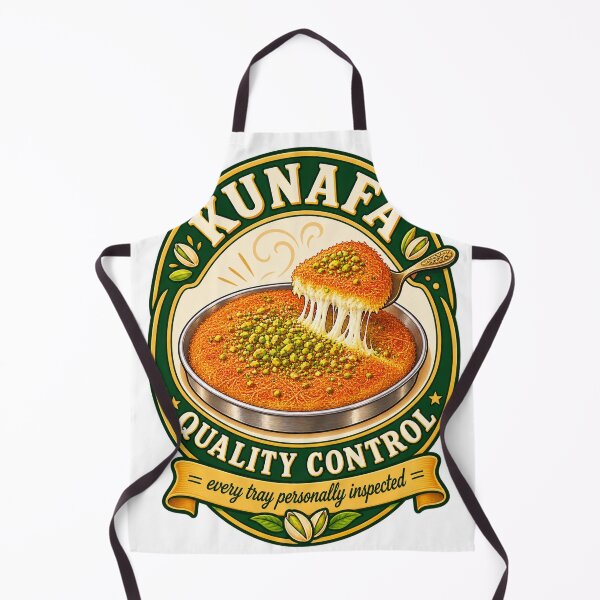 Item preview, Kunafa Quality Control Funny Arab Dessert Lover Gift designed and sold by ys96.