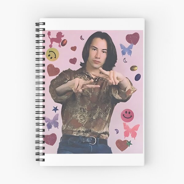 Item preview, Keanu Reeves Iconic Teen Magazine Style Retro Design designed and sold by BedCrumbs.
