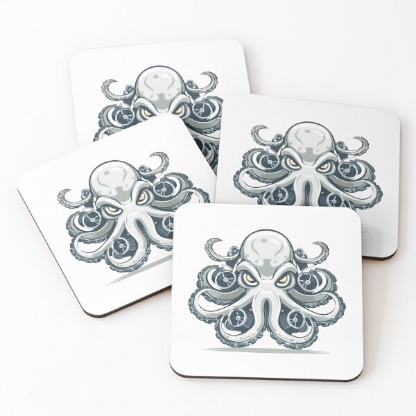 Item preview, Turbo Tentacle Octopus – Mechanical Sea Monster Design designed and sold by Alphakenon.