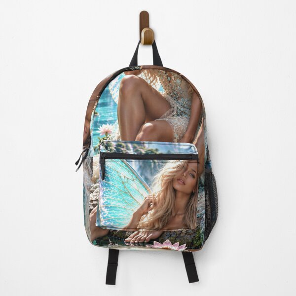Item preview, Enchanted Falls – Fairies of the Crystal Paradise designed and sold by DreamyWallVibes.