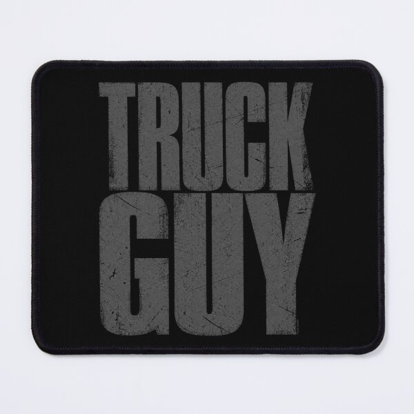 Item preview, Truck Guy Vintage Distressed Typography Design designed and sold by Automotive Art by Greg.