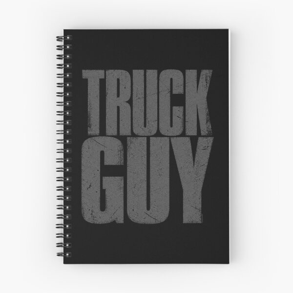 Artikelvorschau, Truck Guy Vintage-Typografie-Design entworfen und verkauft von Automotive Art by Greg.