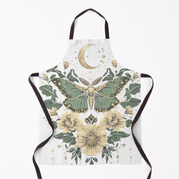 Item preview, Goblincore moth and butterfly moonphases flowers cottagecore  designed and sold by DarrenShanah.