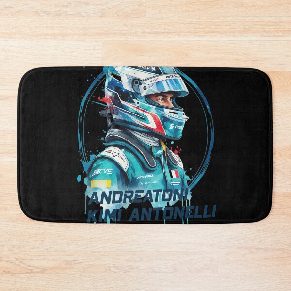 Item preview, Kimi Antonelli Racing Portrait Splatter Art designed and sold by KENNETHPAGANJON.