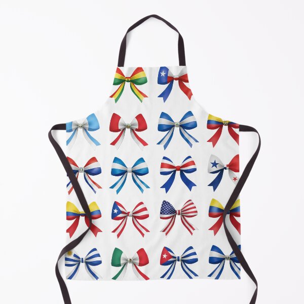 Item preview, Hispanic Heritage Month Countries Flags Maestra Coquette Bow Gifts for Men Women Boy Kid designed and sold by DarrenShanah.
