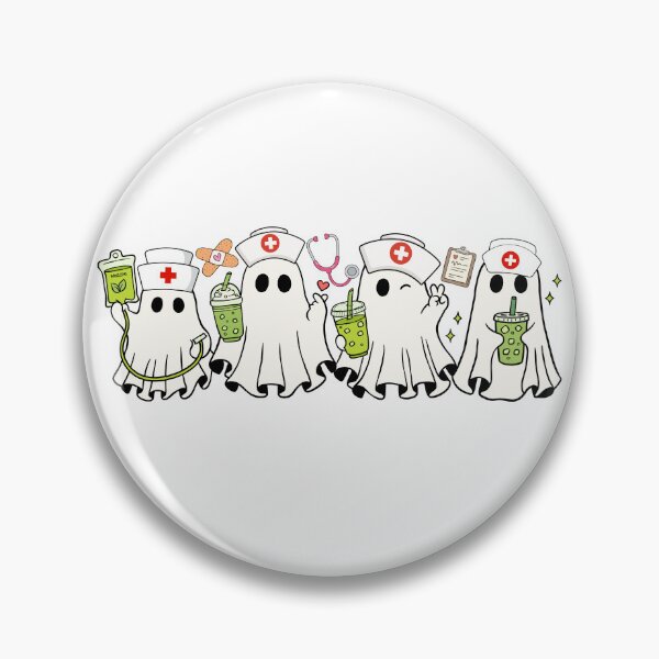 Item preview, Nurse Crew Halloween Funny Spooky Nurse Matcha Lover designed and sold by thebest-2studio.