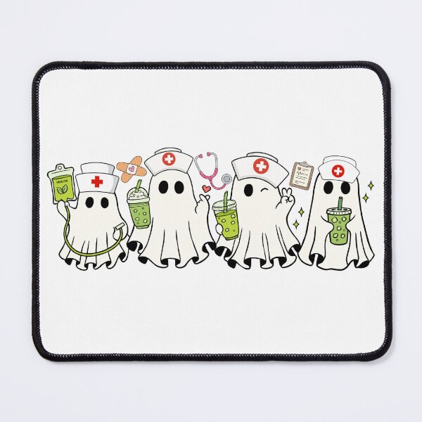 Item preview, Nurse Crew Halloween Funny Spooky Nurse Matcha Lover designed and sold by thebest-2studio.