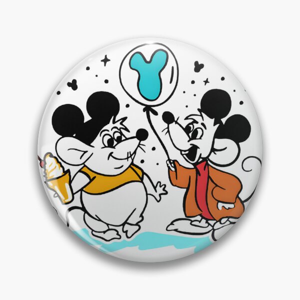 Item preview, Jaq and Gus Cute Mouse Duo Cartoon Illustration Design designed and sold by MazinhoBR.
