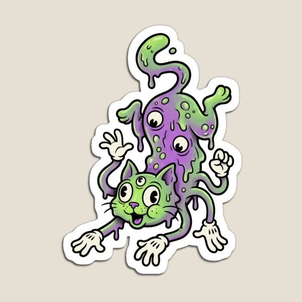 Item preview, Toxic waste cat designed and sold by Trivia Titanz Music.
