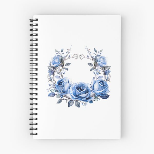 Item preview, Blue Rose Crown | Elegant Floral Aesthetic Art designed and sold by Mandayartstudio.