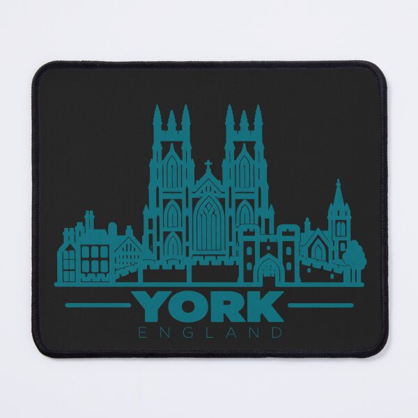 Item preview, York England Line Art Landmark Poster designed and sold by CMYKStudio.