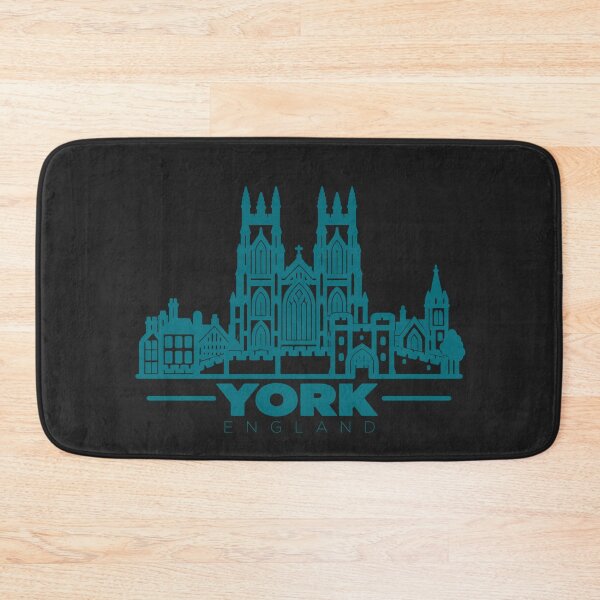 Item preview, York England Line Art Landmark Poster designed and sold by CMYKStudio.