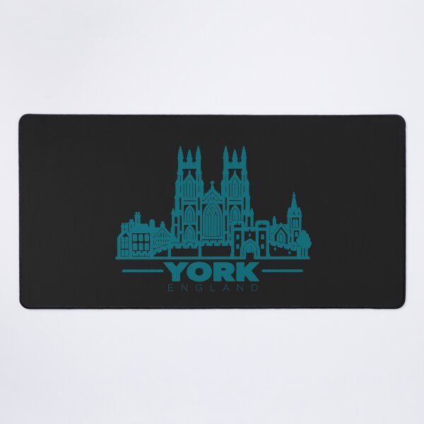 Item preview, York England Line Art Landmark Poster designed and sold by CMYKStudio.