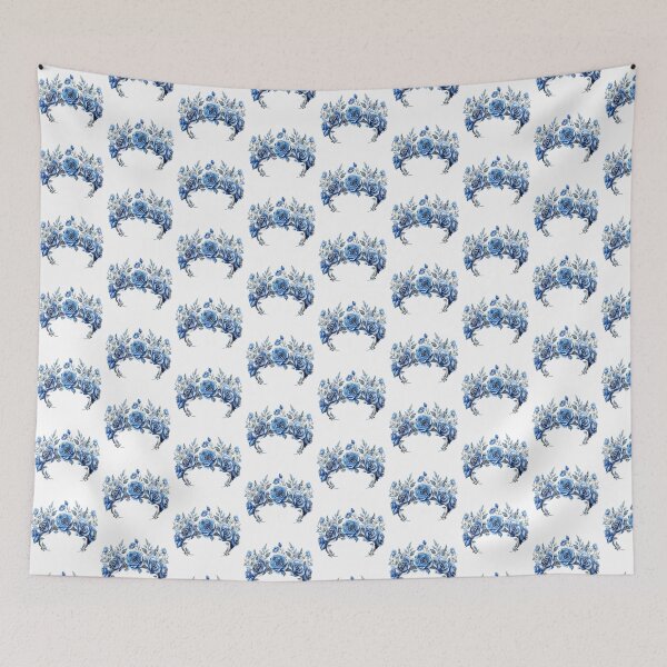Item preview, Blue Rose Crown | Elegant Floral Aesthetic Art designed and sold by Mandayartstudio.