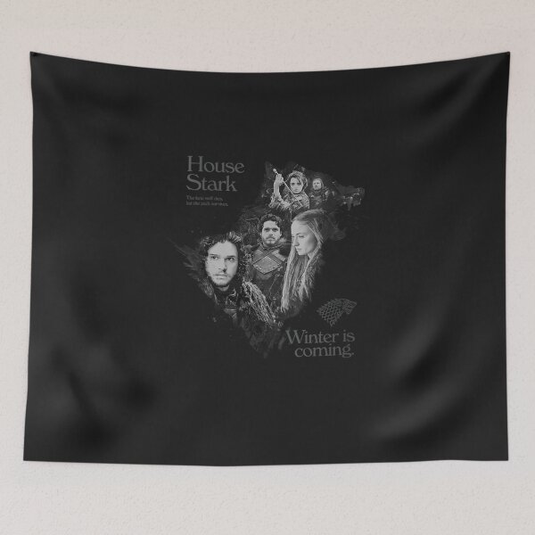 Item preview, Womens G.of.T Iconic House Stark Group Shot Big Chest Logo designed and sold by mitchellckz.