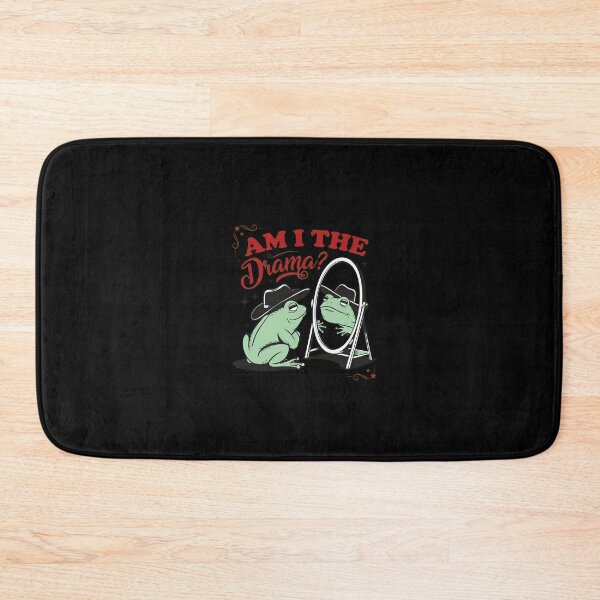 Item preview, Am I The Drama Frog Cowboy Mirror  designed and sold by DEIDRAEPERSON.