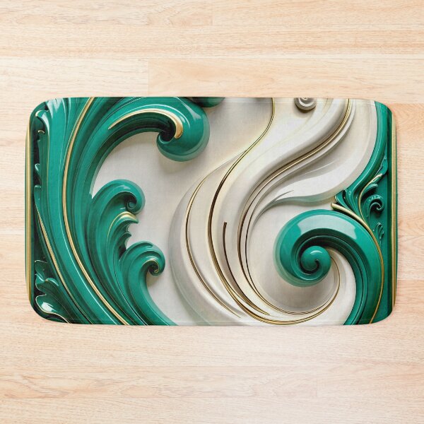 Item preview, Sculptural Jade with Gold Enamel designed and sold by Vicky Brago-Mitchell®.