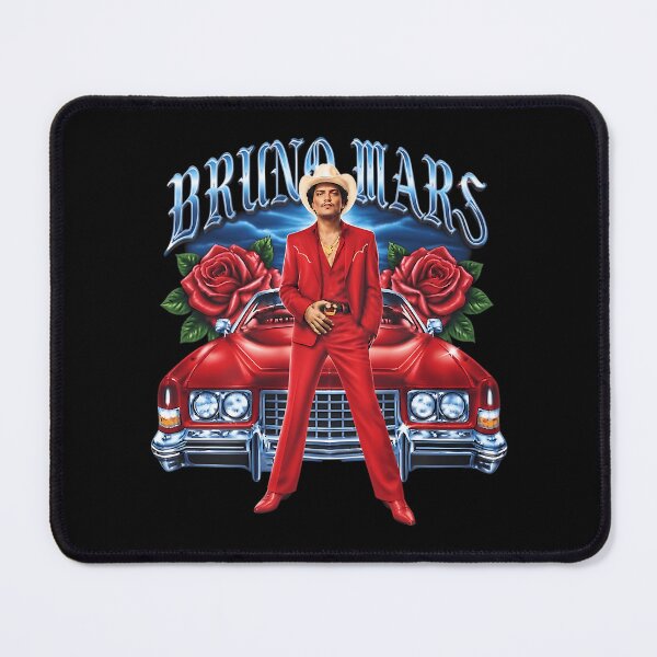Item preview, Bruno The Romantic Red Cadillac Rose - Bruno Mars Tour 2026 Romantic Tour Concert Bruno Mars Fan designed and sold by wethalmouatx.