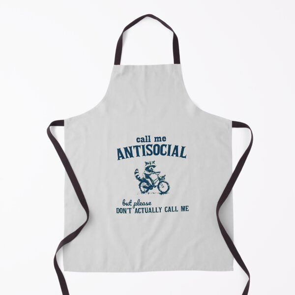 Item preview, Call Me Antisocial Raccoon on Bike designed and sold by DEIDRAEPERSON.