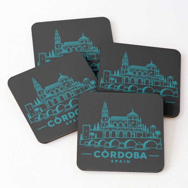 Item preview, Cordoba Spain Line Art Landmark Poster designed and sold by CMYKStudio.