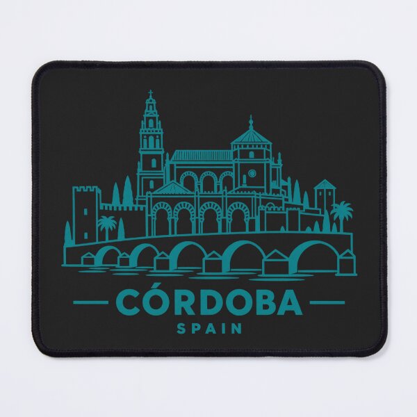 Item preview, Cordoba Spain Line Art Landmark Poster designed and sold by CMYKStudio.