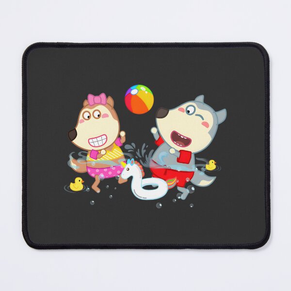 Item preview, Summer Adventure with Wolfoo and Lucy Cartoon Characters designed and sold by Tad-Stranger.