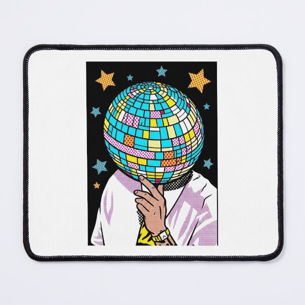 Item preview, harry styles pop art disco mirror ball designed and sold by JulieLins33.