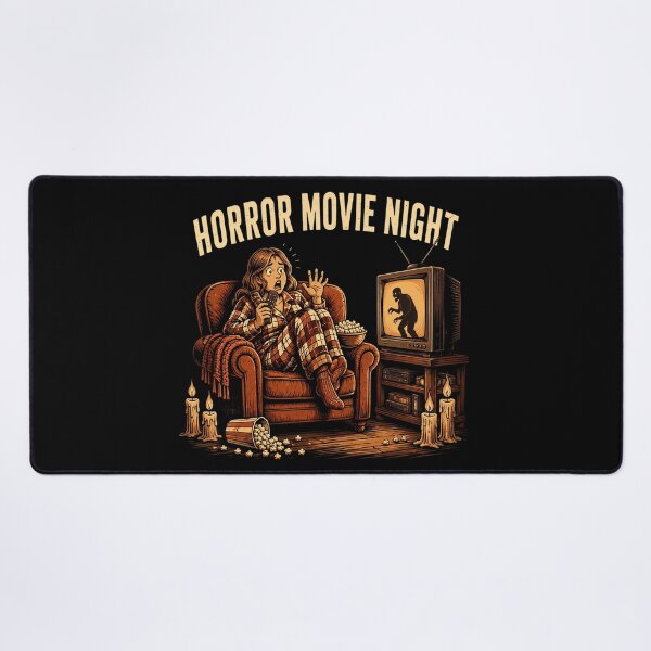 Item preview, Horror Movie Night Retro designed and sold by eliquistgk.