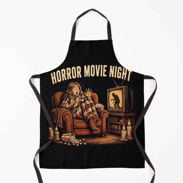 Item preview, Horror Movie Night Retro designed and sold by eliquistgk.