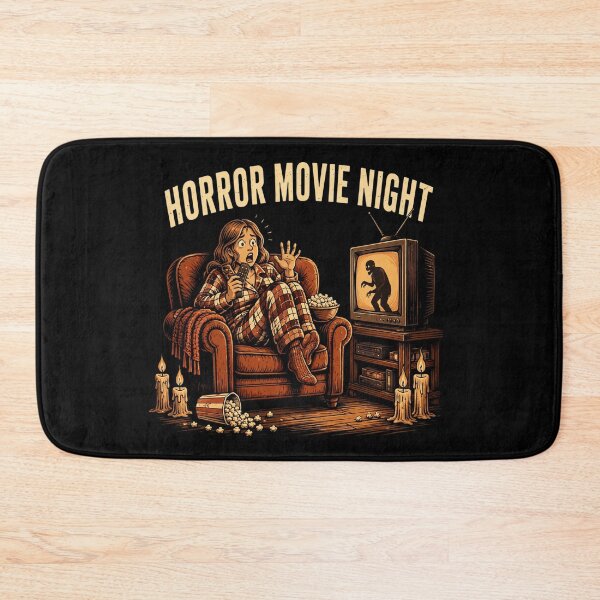 Item preview, Horror Movie Night Retro designed and sold by eliquistgk.