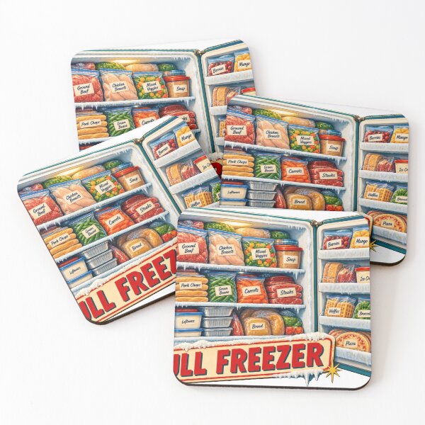 Item preview, Full Freezer Postcard Balkan Household Humor designed and sold by OfficialBalkan.