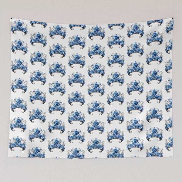 Item preview, Blue Rose Crown | Elegant Floral Aesthetic Art designed and sold by Mandayartstudio.
