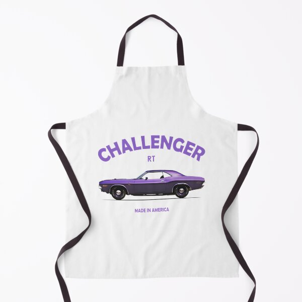 Aperçu de l'œuvre Le Challenger RT Muscle Car, design de course vintage créée et vendue par Harris88.