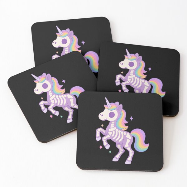 Item preview, Skeleton Unicorn Spooky Cute designed and sold by elainew2irma.