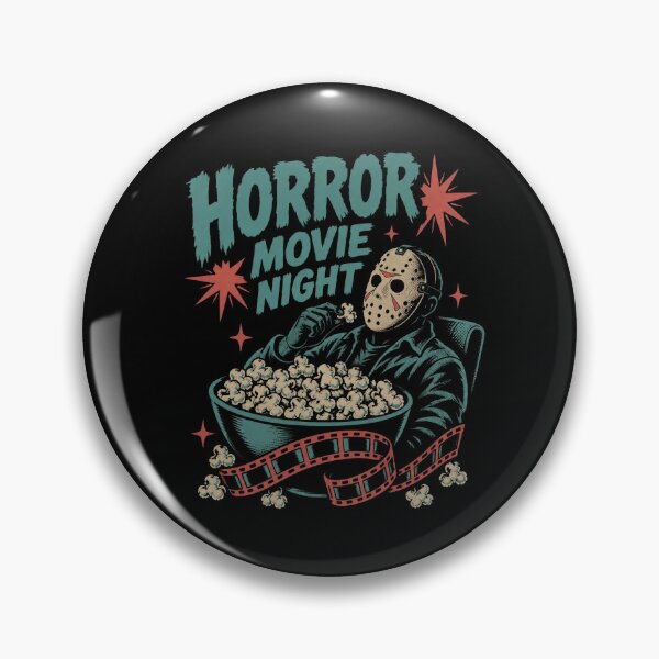 Item preview, Horror Movie Night Retro designed and sold by eliquistgk.
