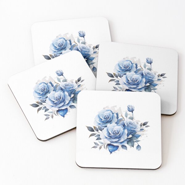Item preview, Blue Rose | Elegant Floral Aesthetic Art designed and sold by Mandayartstudio.