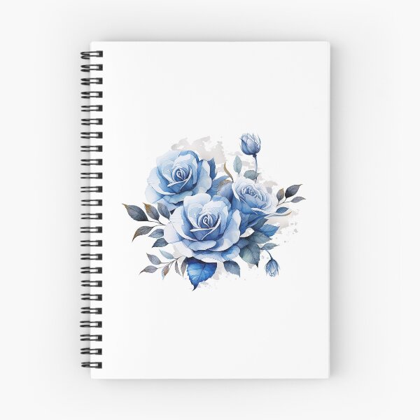 Item preview, Blue Rose | Elegant Floral Aesthetic Art designed and sold by Mandayartstudio.