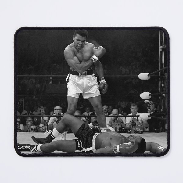 Item preview, Muhammad Ali - Champion Black&White Vintage Boxing designed and sold by DGMaxShop.