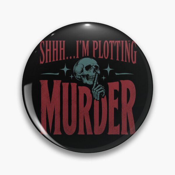 Item preview, Plotting Murder Skull designed and sold by DonovanEllis.