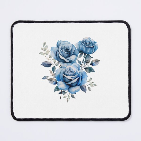 Item preview, Blue Rose | Elegant Floral Aesthetic Art designed and sold by Mandayartstudio.