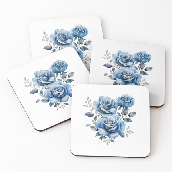 Item preview, Blue Rose | Elegant Floral Aesthetic Art designed and sold by Mandayartstudio.