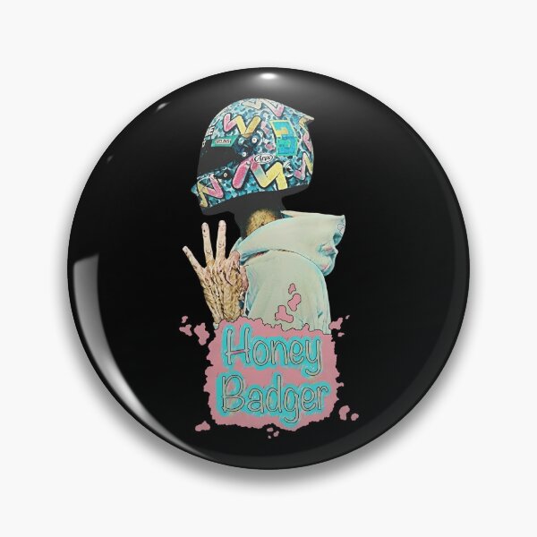 Item preview, Neon Honey Badgerss Driver Helmets  designed and sold by GloopDot.